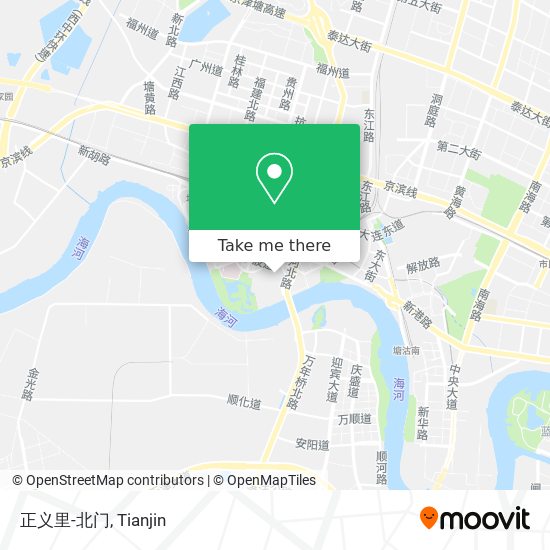 正义里-北门 map