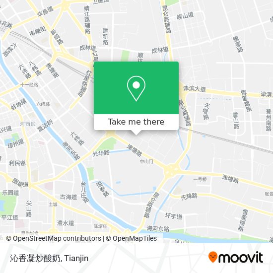 沁香凝炒酸奶 map