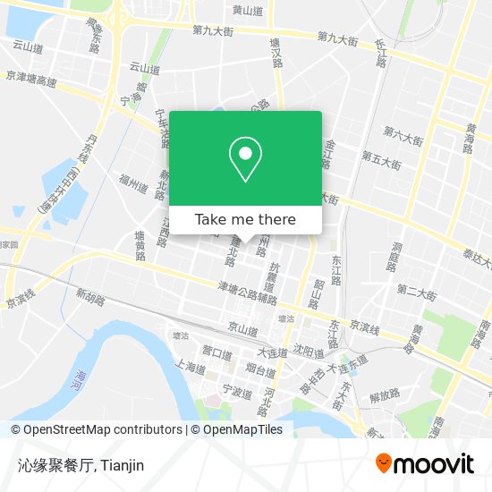 沁缘聚餐厅 map