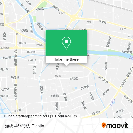 涌成里54号楼 map