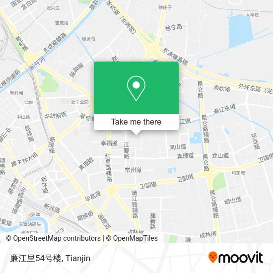 廉江里54号楼 map