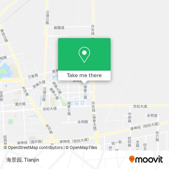 海景园 map