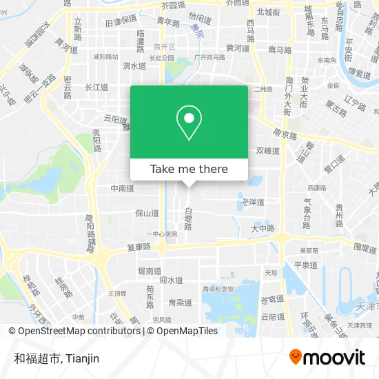和福超市 map