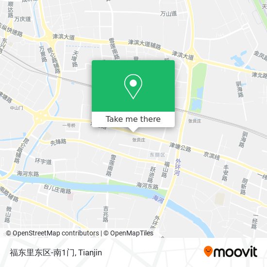福东里东区-南1门 map