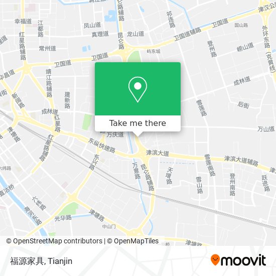 福源家具 map