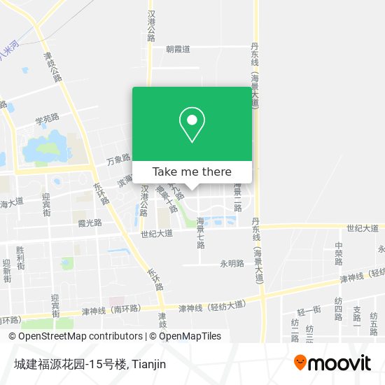 城建福源花园-15号楼 map