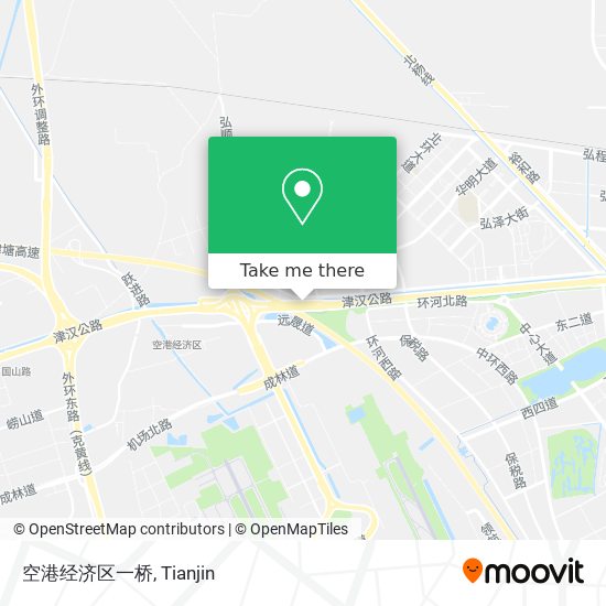 空港经济区一桥 map