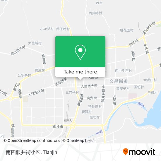 南四眼井街小区 map