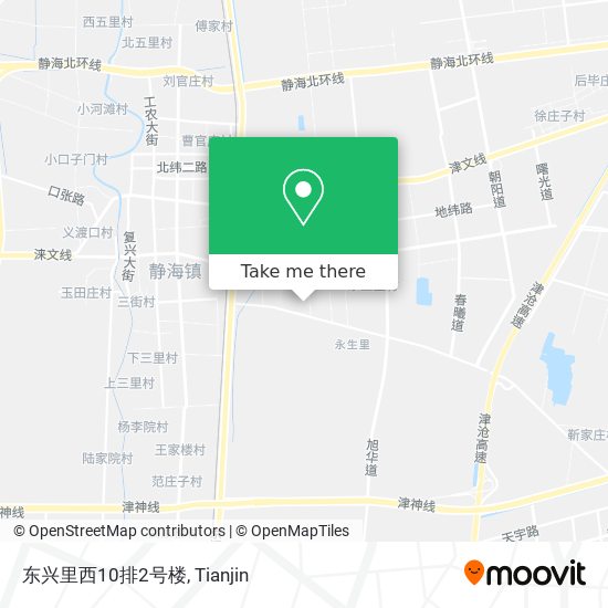 东兴里西10排2号楼 map