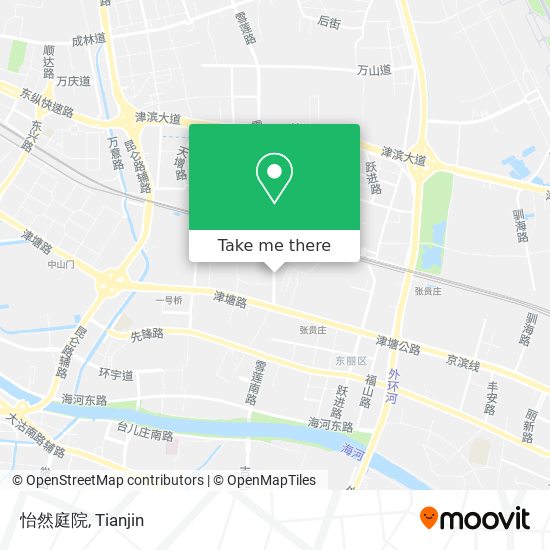 怡然庭院 map