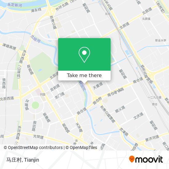 马庄村 map