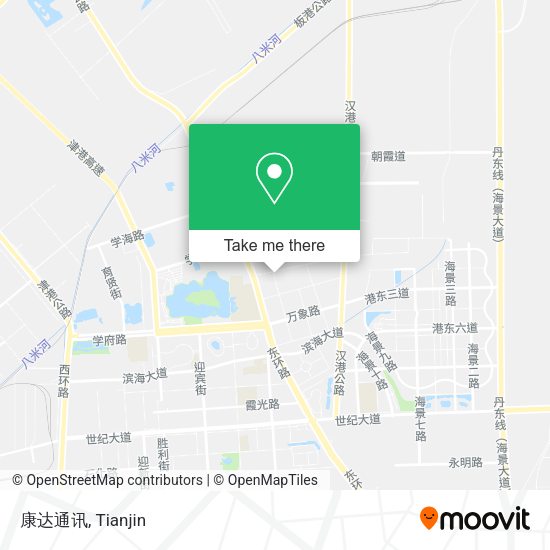 康达通讯 map