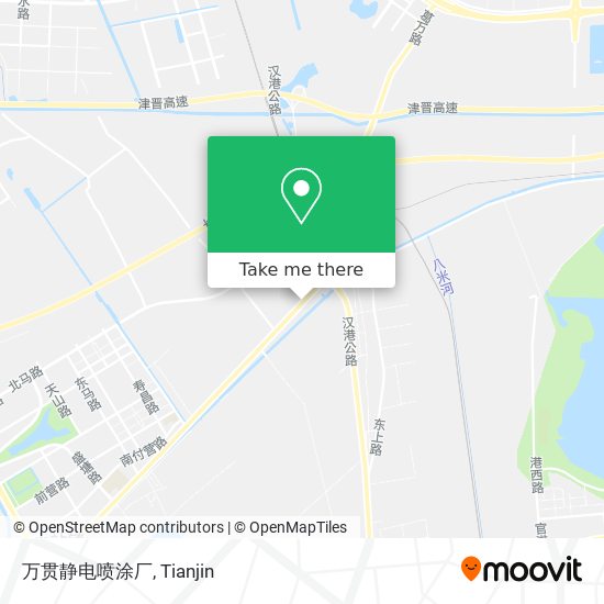 万贯静电喷涂厂 map