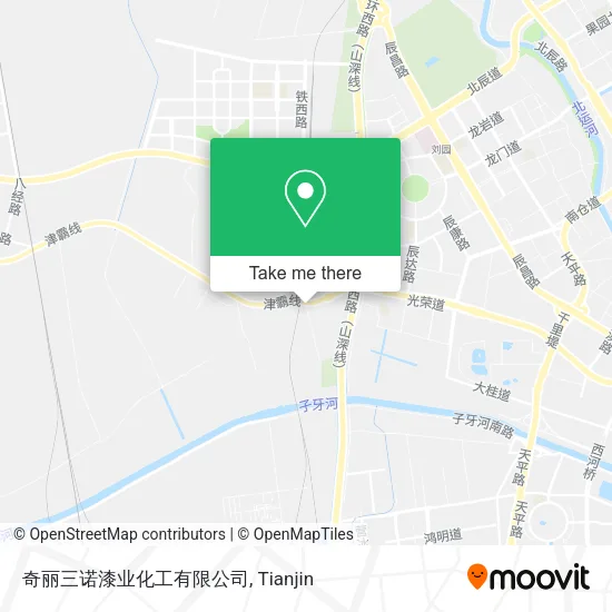 奇丽三诺漆业化工有限公司 map