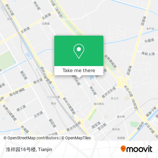 淮祥园16号楼 map