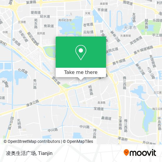 凌奥生活广场 map