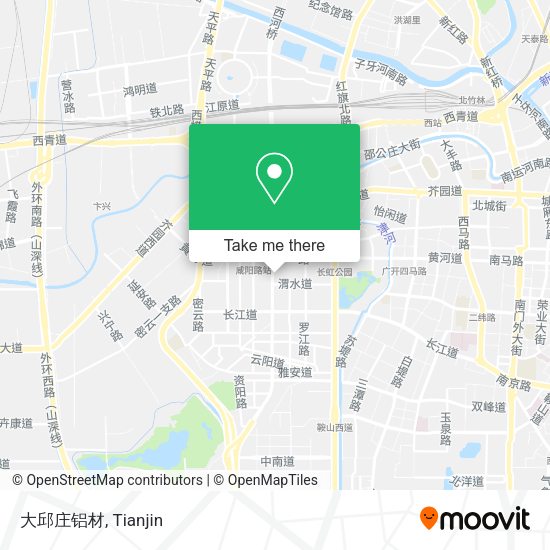 大邱庄铝材 map