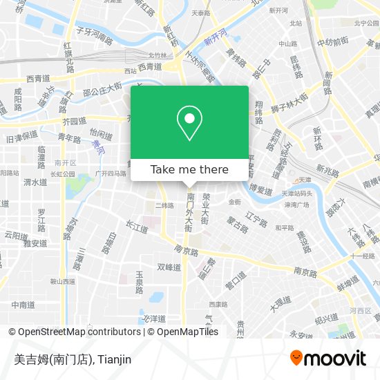 美吉姆(南门店) map