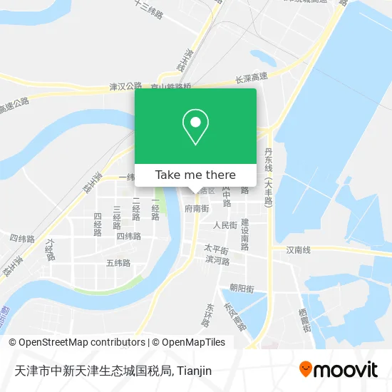 天津市中新天津生态城国税局 map