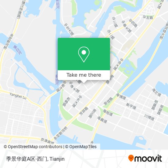 季景华庭A区-西门 map