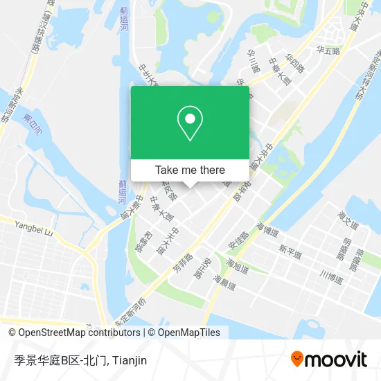 季景华庭B区-北门 map