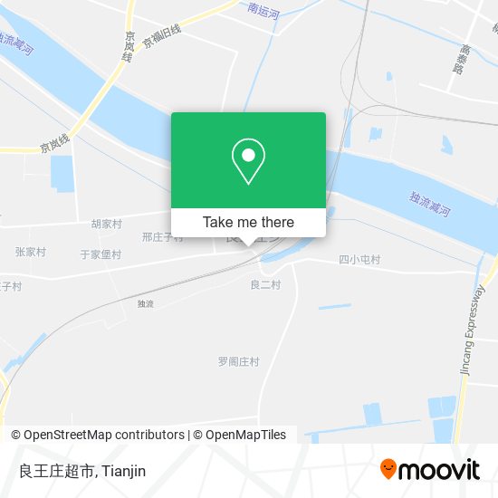 良王庄超市 map