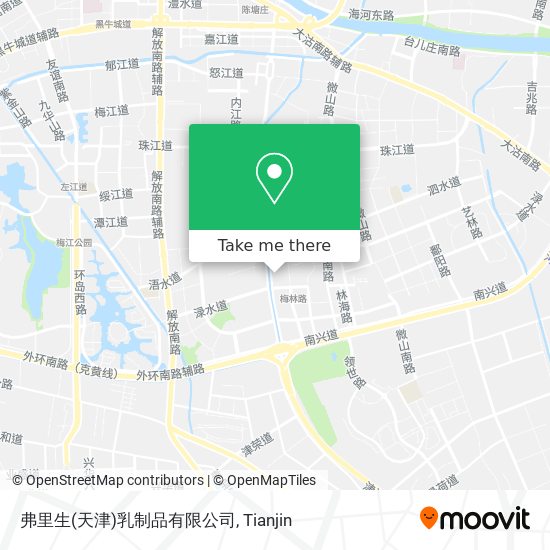 弗里生(天津)乳制品有限公司 map