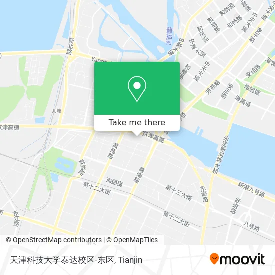 天津科技大学泰达校区-东区 map