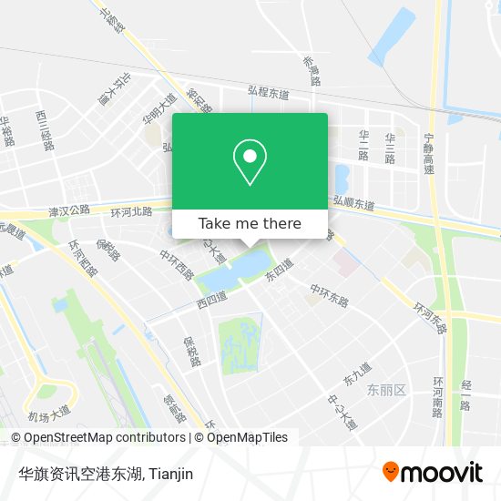 华旗资讯空港东湖 map