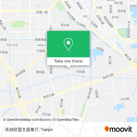 英雄联盟主题餐厅 map