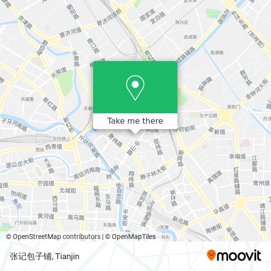 张记包子铺 map