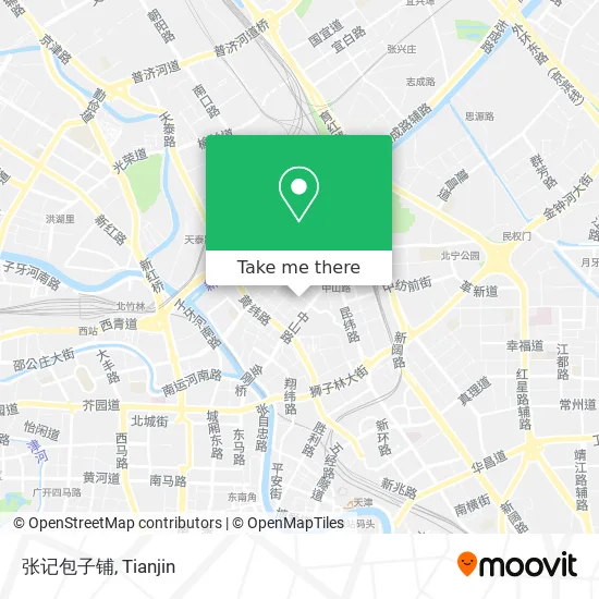 张记包子铺 map