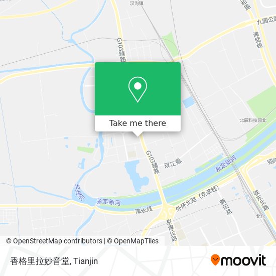 香格里拉妙音堂 map