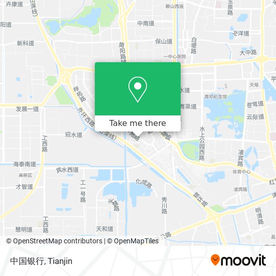 中国银行 map