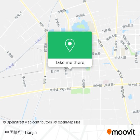 中国银行 map