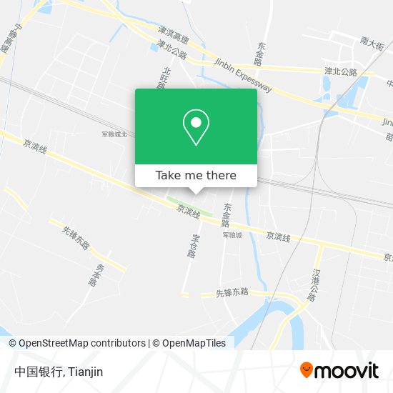 中国银行 map