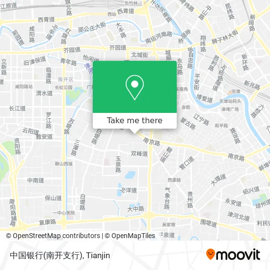 中国银行(南开支行) map