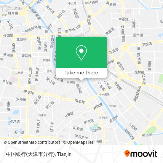 中国银行(天津市分行) map
