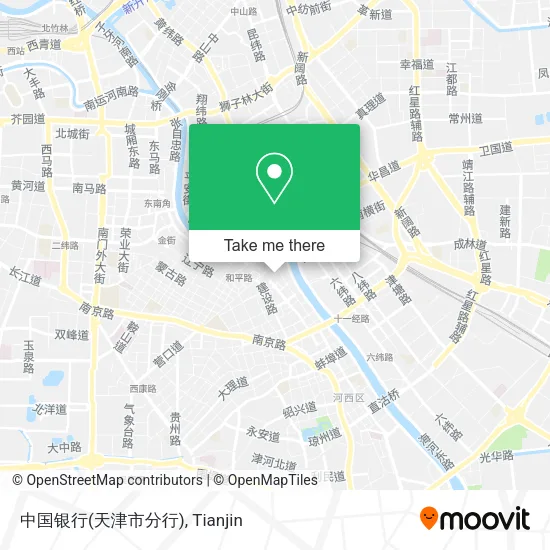中国银行(天津市分行) map