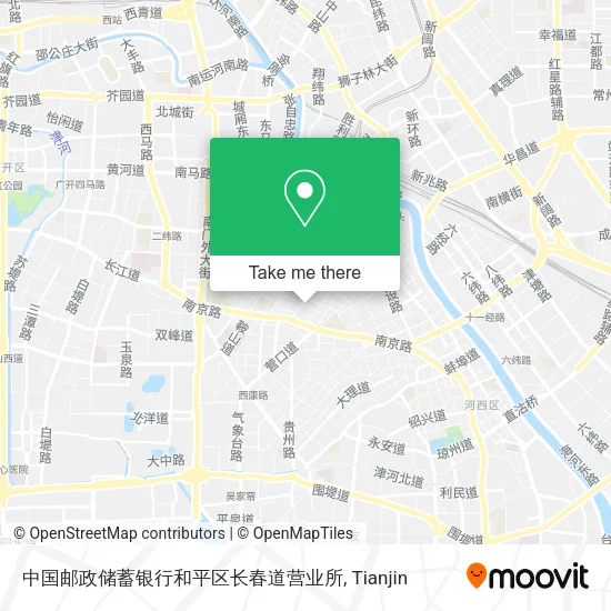 中国邮政储蓄银行和平区长春道营业所 map