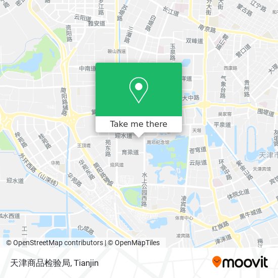 天津商品检验局 map