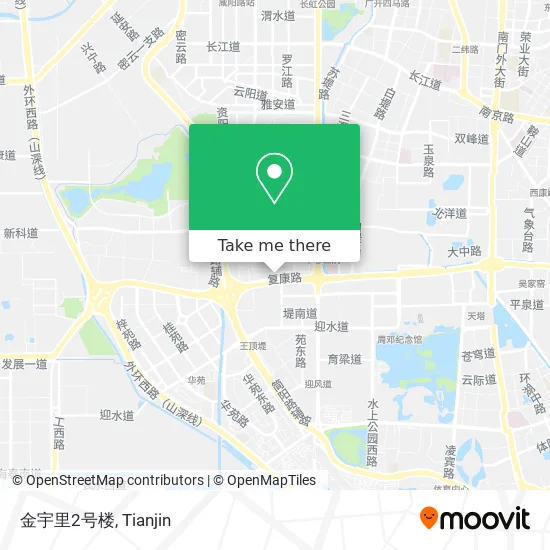金宇里2号楼 map