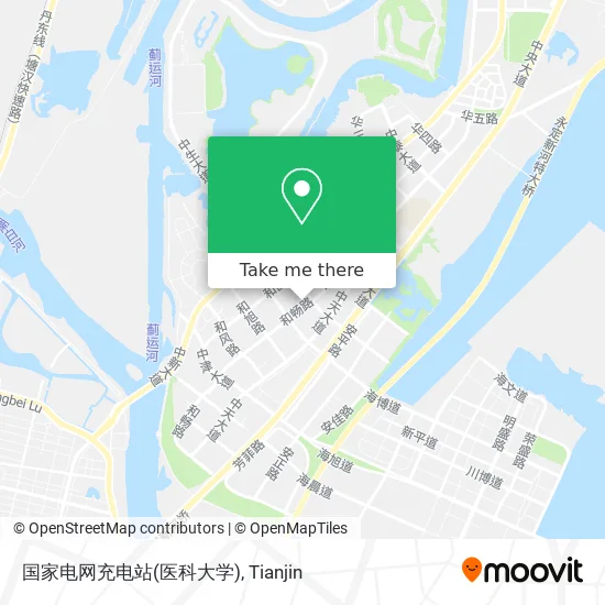 国家电网充电站(医科大学) map