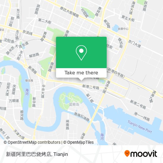 新疆阿里巴巴烧烤店 map