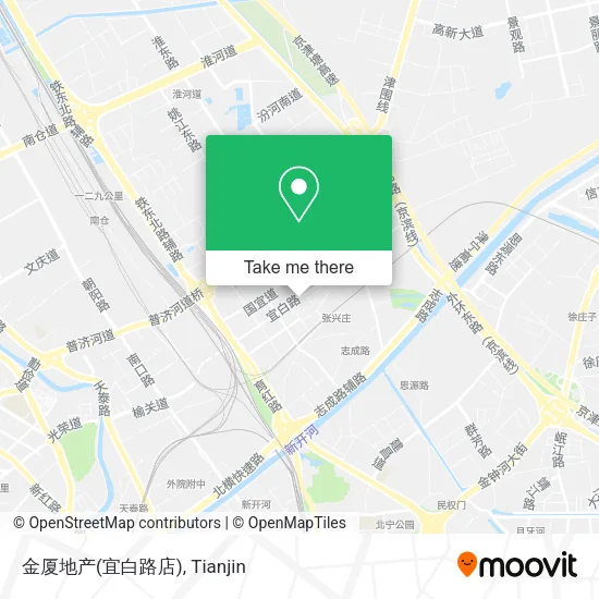 金厦地产(宜白路店) map