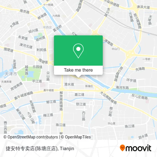 捷安特专卖店(陈塘庄店) map