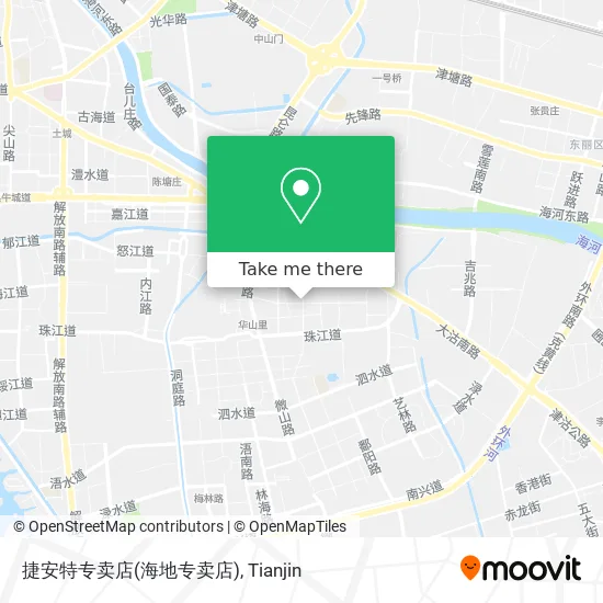 捷安特专卖店(海地专卖店) map