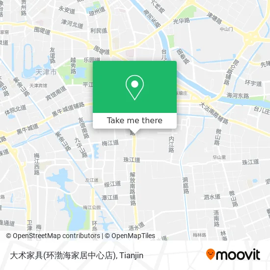 大术家具(环渤海家居中心店) map