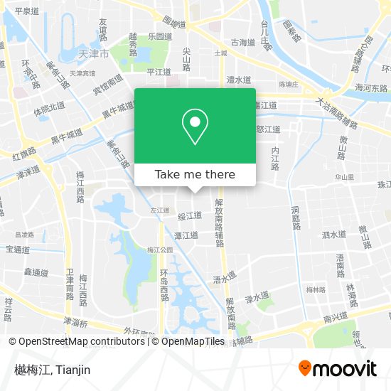 樾梅江 map