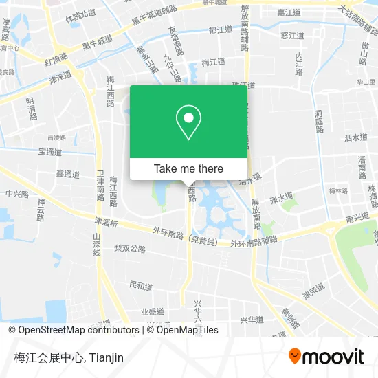 梅江会展中心 map